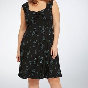 Torrid Disney Ariel Collection Seashell Skater Dress - Size 1 (XL)